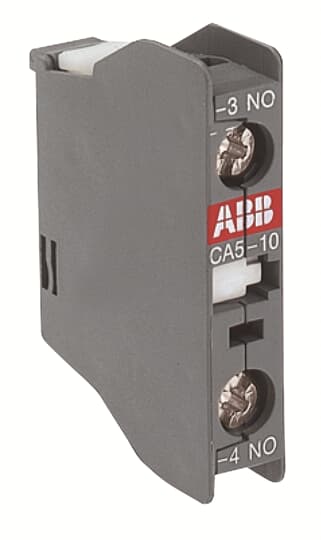 CA 5-10 (1 N/A,UA30…UA75 için Yardımcı kontak bloğu)