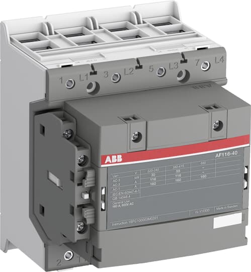AF116-40-11 (4X160A Güç Kontaktörü 20…60V AC/DC)