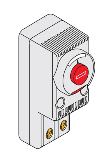 Havalandırma thermostat - NO-110/250V  (Sıcaklık Kontrol Üniteleri )