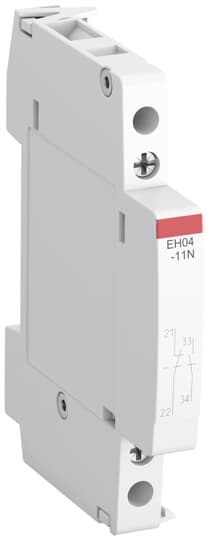 EH04-11N (Tesisat Kontaktörü için yardımcı kontak 1N/A+1N/K)