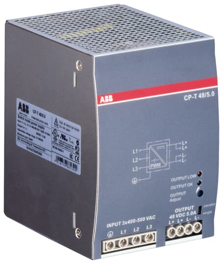 CP-T 48/5.0   (3X400-500VAC Giriş 48VDC Çıkış 5A Güç Kaynağı)