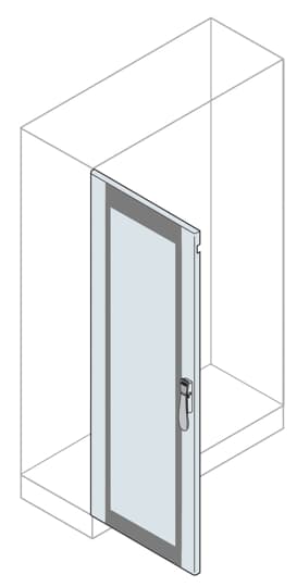 Cam Çift Kapı Uygulaması, 1800X600 (IS2 - Dikili Tip Modüler Pano İçin (IP65))