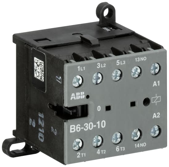B6-30-10, 4 kW (4kW ,9A ,1NA  Mini Kontaktör)
