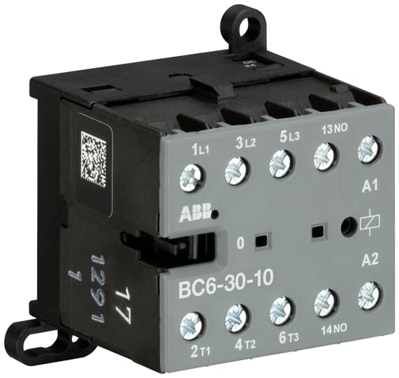 BC6-30-10, 4 kW (4kW ,9A ,1NA,DC Mini Kontaktör)